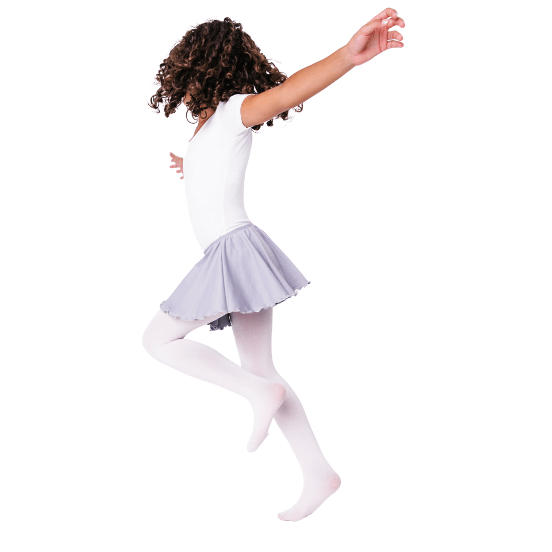 Gray Dance Skirt for Girls