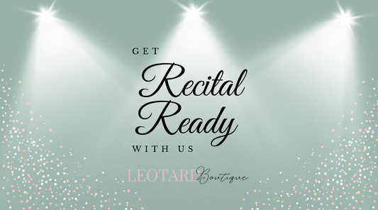 Get Recital Ready With Us!