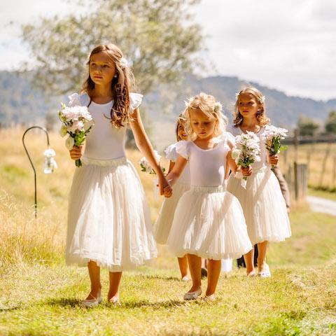 Flower Girl Tutus, Leotards and Skirts