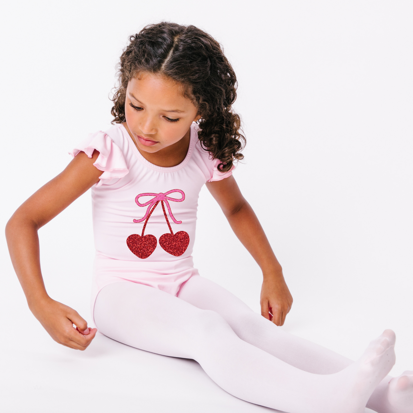 Cherry Print Leotard for Baby, Toddler and Girls