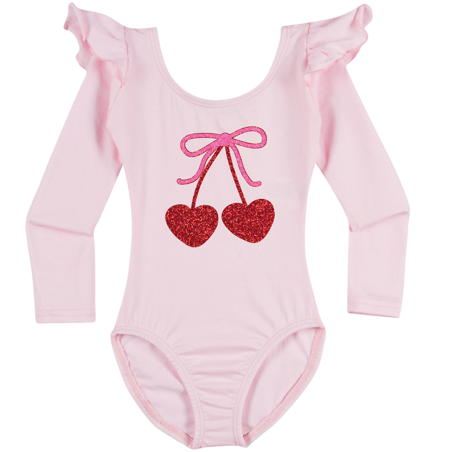 Cherry Print Leotard for Baby, Toddler and Girls