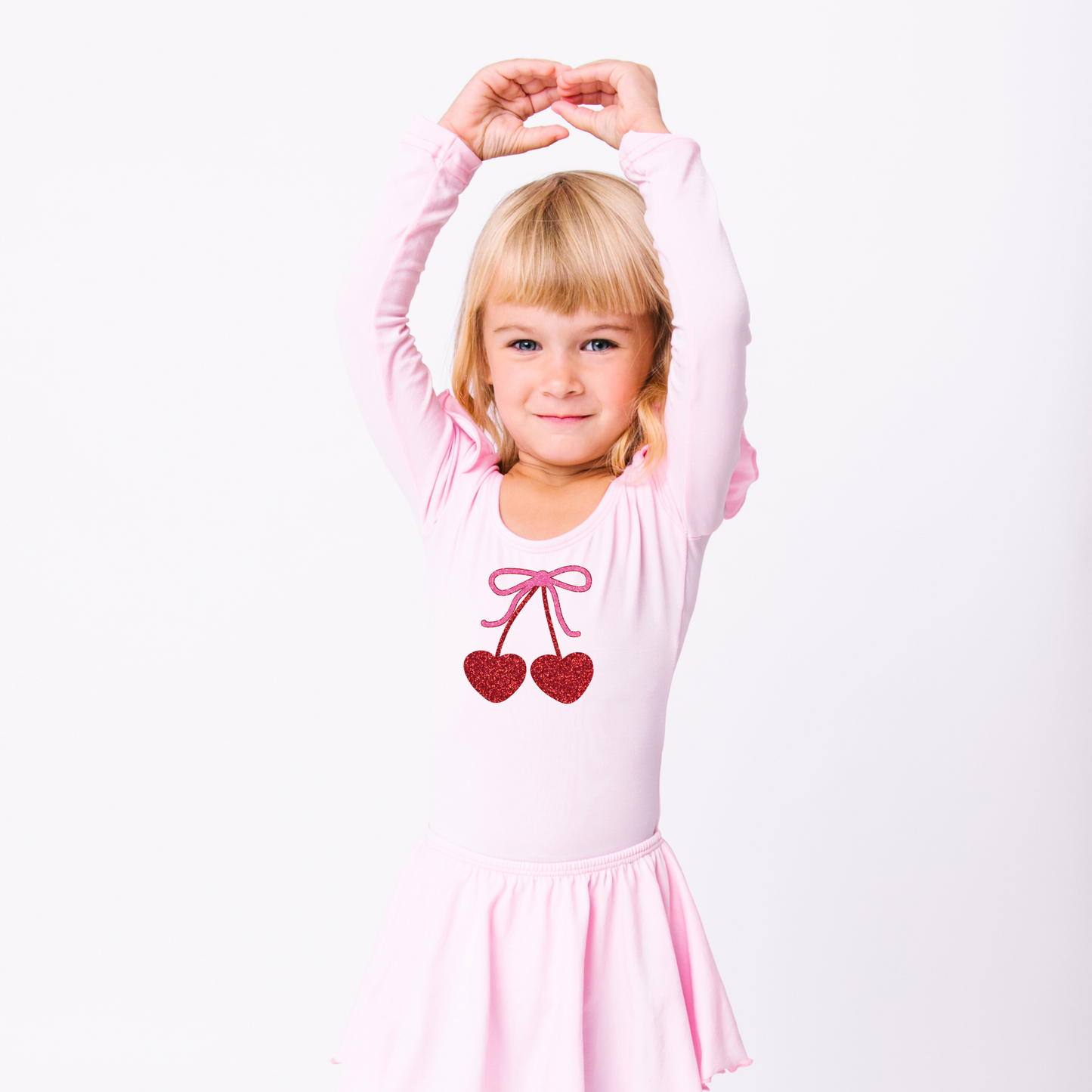 Cherry Print Leotard for Baby, Toddler and Girls