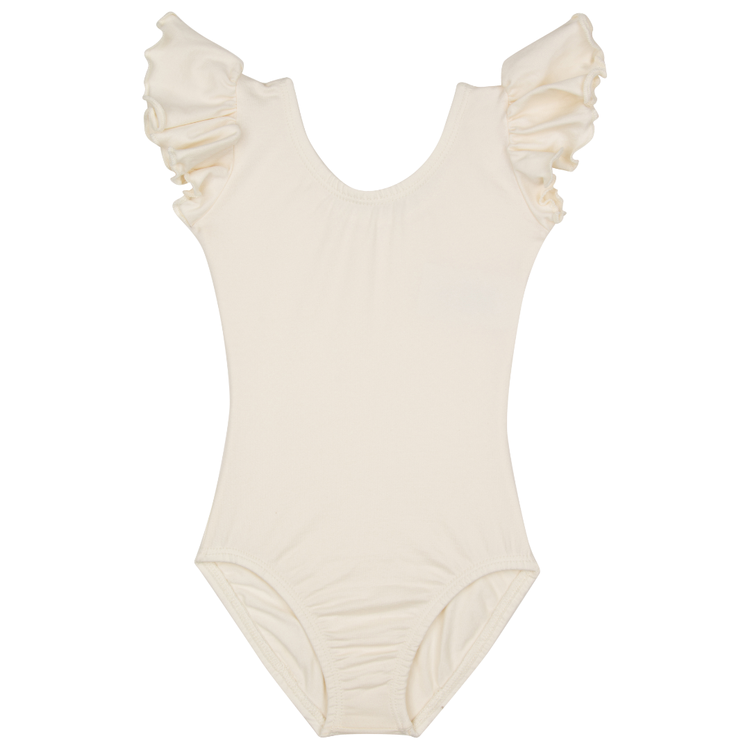 Adult Teen Ruffle Short Sleeve Leotard – Classic Ballet Dancewear