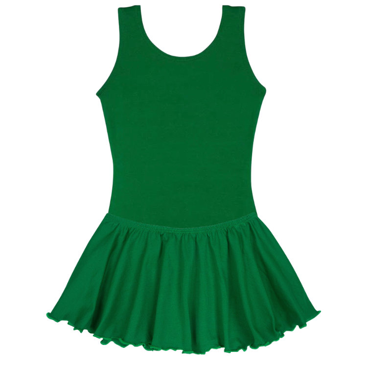 Sleeveless Green Dance Leotard