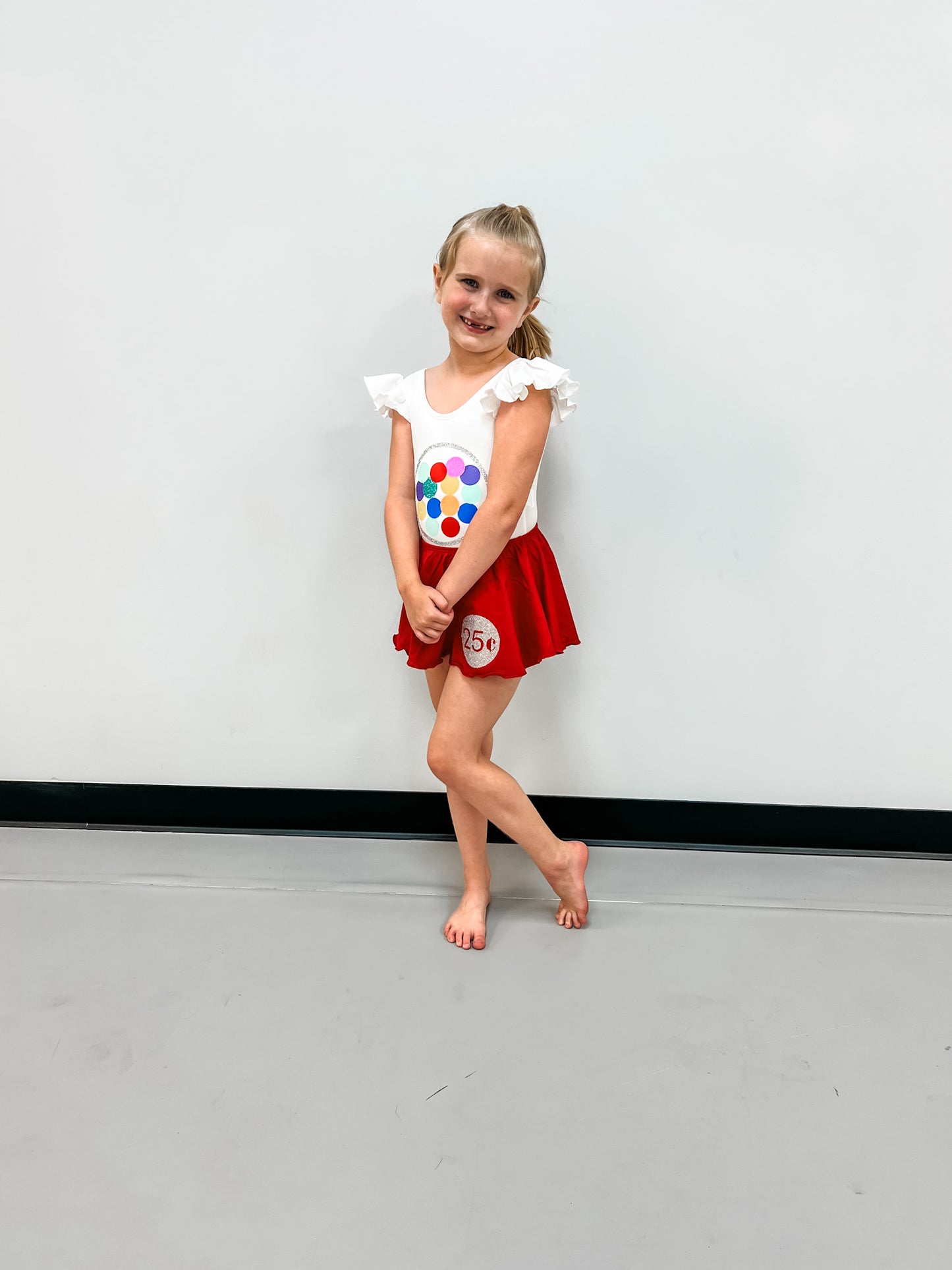 Gumball Machine Leotard Costume