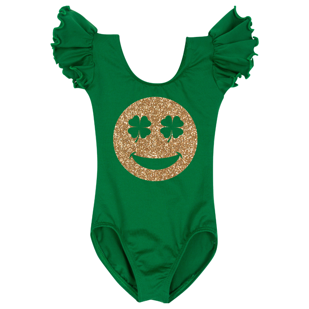 Lucky Emoji Ruffle Leotard