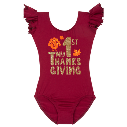 My First Thanksgiving | Baby, Toddler & Girls Leotard & Bodysuit