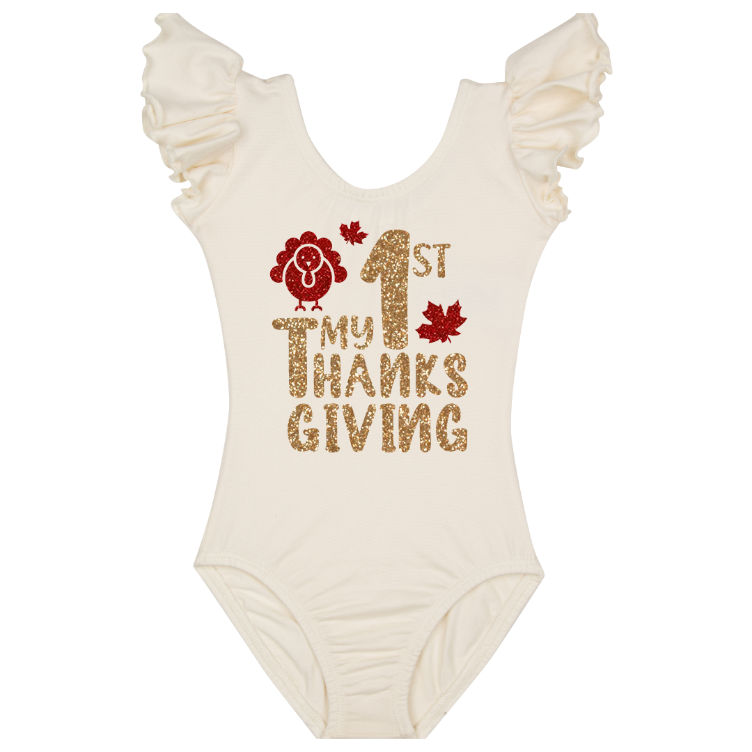 My First Thanksgiving | Baby, Toddler & Girls Leotard & Bodysuit