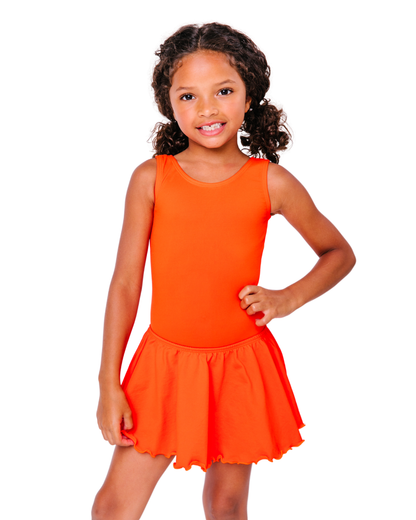 Orange Tank Leotard