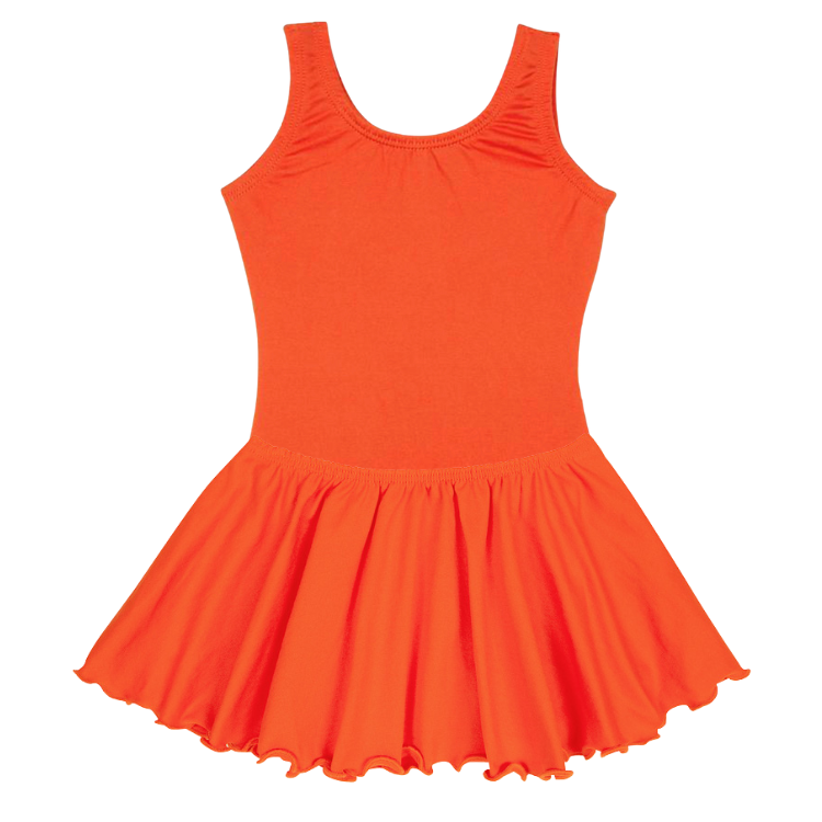 Orange Tank Leotard