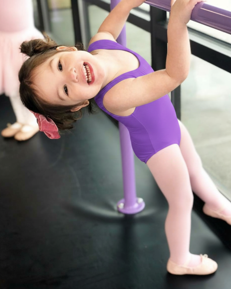 Purple Tank Leotard for Ballet and Gymnastics
