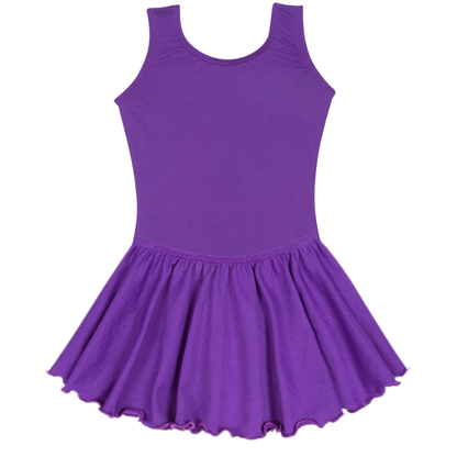 Purple Tank Leotard for Ballet and Gymnastics