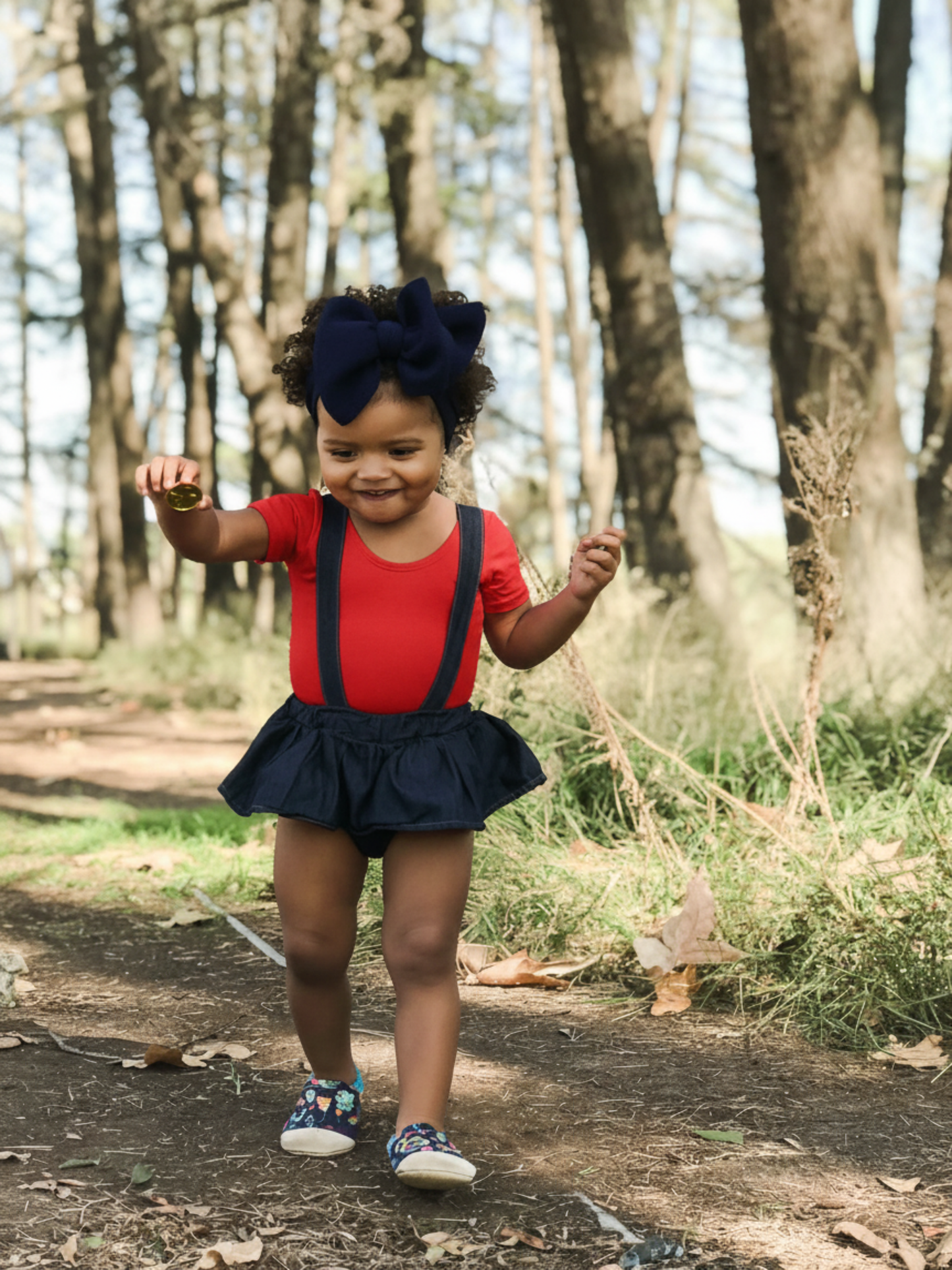 Short Sleeved Girls Red Leotard