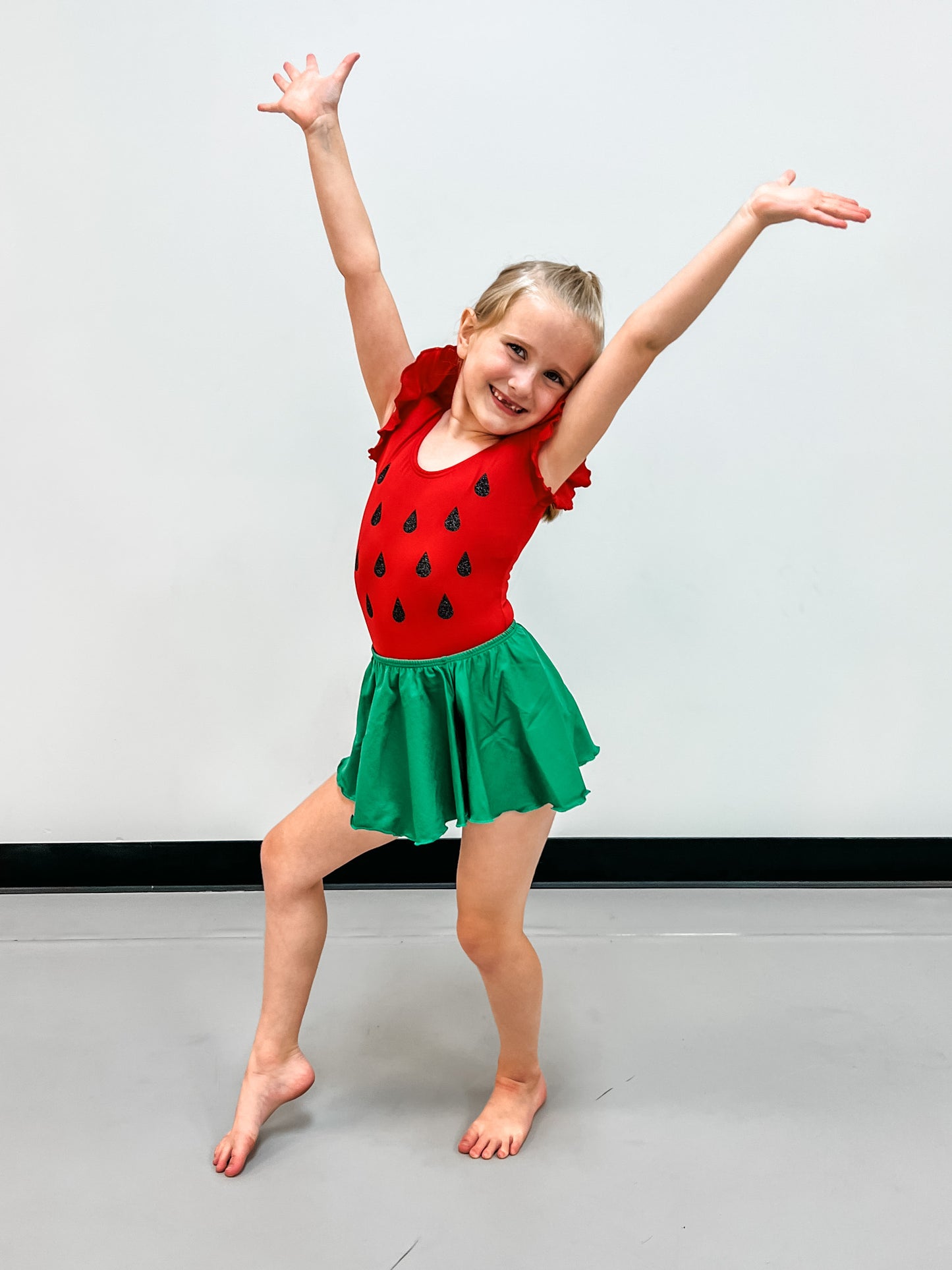 Strawberry/Watermelon Leotard Costume