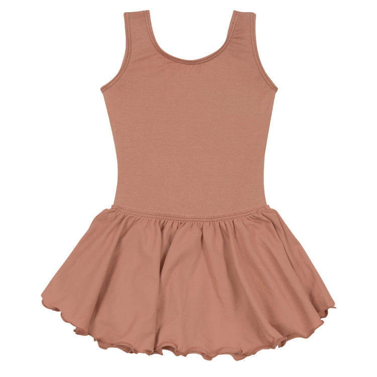 Suntan Tank Leotard for Ballet and Gymnastics