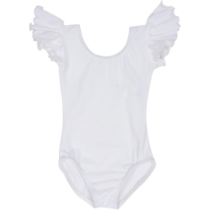 Adult Teen Ruffle Short Sleeve Leotard – Classic Ballet Dancewear