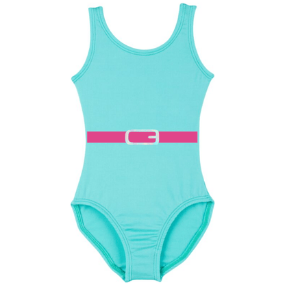 1980's workout leotard girls costume
