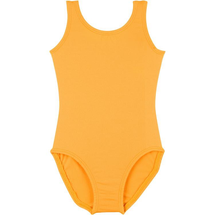 A Golden Yellow Tank Leotard