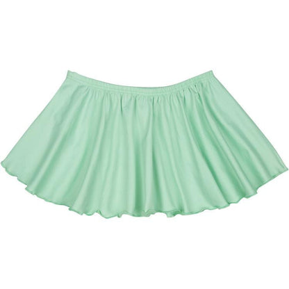 Mint Green Ruffle Dance Skirt for Girls