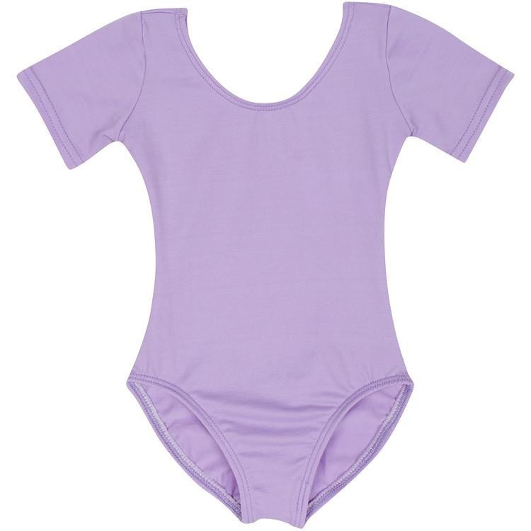 A Lilac Short Sleeve Leotard