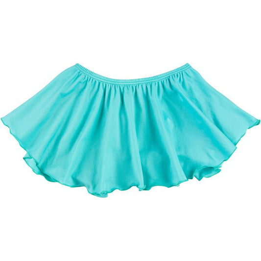 Girls Icy Turquoise Ballet Dance Skirt